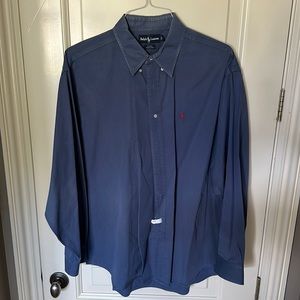 Polo Button-Down long sleeve sport shirt XXL